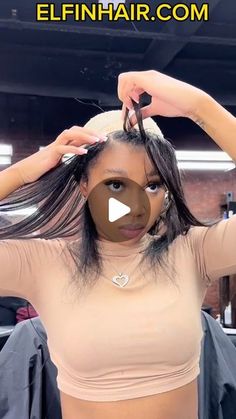 HD lace, 13x6 Half Lace Wig & Bundles on Instagram: "😍Flipped over quick weave using light yaki bundles! Do y’all find it satisfied to apply?👌🏾Comment below~ 🛒Hair name: “ELF5486” 🙋🏽‍♀️Search name on our bio website or DM for hair link 🤑Use 8% OFF code: “CM8” 💥Pay in 4 & free express shipping . . . . . . . . #hairjourney #hairtutorials #explorepage #satisfyingvideos #blackgirlmagic #hairstyles #ponytail #braids#hairextensions#rawhair #blackgirlhairstyles #inspiration #hairweave #melaninpoppin #sewinweave #arroganttae #tiktokviral #naturalhairstyles #sewinweave #transformation #quickweave #sewins #illusionart #trendinghair #haircut" Sewin Weave With Leave Out, Cute Quickweave Hairstyles For Black Women, Flip Over Straight Hair, No Part Quick Weave With Leave Out, Quick Weave Body Wave Hairstyles, 10 Inch Quick Weave Hairstyles, Medium Quick Weave Hairstyles, Quick Weave Hairstyles Ideas, Straight Hair Quick Weave