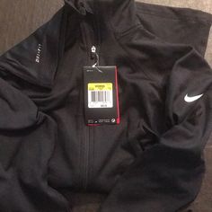 Nwt Nike Pro 3/4 Zip, Long Sleeve With Thumb Holes, Dry Fit Nike Tops Women, Nike Air Hoodie, Yellow Tees, Nike Tank Tops, Black Long Sleeve Shirt, Half Zip Sweatshirt, Quarter Zip Sweatshirt, Black Zip Ups, Nike Tees