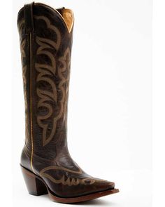 Shyanne Women's High Desert Western Boots - Snip Toe Tall Western Boots, Tall Western Boot, Boys Cowboy Boots, Western Embroidery, Girl Cowboy Boots, Boot Barn, Work Accessories, High Desert, Work Boots Men