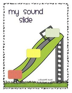 a green slide that says, my sound slide