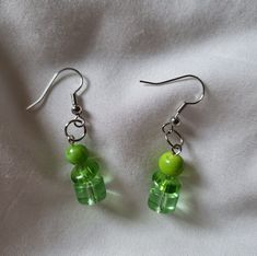 ☆ Antique style earrings ☆ Beads are breakable  ☆ Handmade Casual Beaded Earrings Gift, Gift Beaded Earrings With Czech Glass, Cheap Green Earrings With Colorful Beads, Gift Czech Glass Beaded Earrings With Spacer Beads, Czech Glass Beaded Earrings With Spacer Beads For Gift, Green Dangling Beads Earrings For Summer, Handmade Green Beaded Dangle Earrings, Green Dangle Earrings With Spacer Beads, Vintage Green Earrings With Dangling Beads