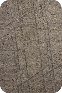 the texture of an area rug is shown in grey and brown tones, with lines drawn across it