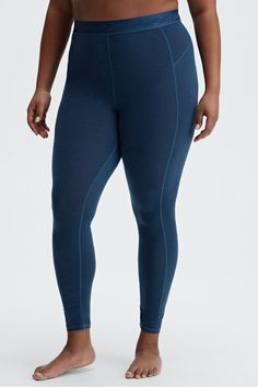 Ultra High-Waisted Wool Baselayer Legging Fabletics Blue Nova Heather/Blue Nova female Activewear >> Womens >> Bottoms >> Leggings >> Full Length plus Everyday Chafe-Resistant Made with thermoregulating fabric! Blue Nova, Female Activewear, Heather Blue, Base Layer, Active Wear For Women, Womens Bottoms, Full Length, High Waisted, Leggings