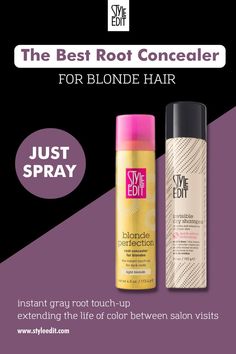 Best Hair Care Routine At Home
ROOT CONCEALER
 cover pesky roots Best Hair Care Routine, Best Hair Care, Hair Cleanse, Light Blonde