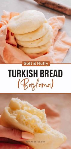 soft and fluffy turkish bread is the perfect snack for breakfast