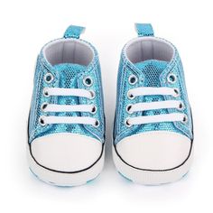 Baby Canvas Classic Sneakers - Newborn Print Star Sports - First Walkers Shoes (Anti-slip) Upper Material: Canvas Blue Non-slip Round Toe Booties, Blue Non-slip Booties For Playtime, Casual Blue Booties For Playtime, Casual Blue Booties With Soft Sole, Cute Blue Non-slip Sneakers, All Star Bebe, Baby Orange, Baby's First Step, Baby Canvas