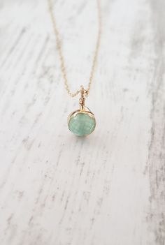 Aqua Blue Gemstone Pendant, March Birthstone Necklace, Chalcedony Necklace, Handmade Jewelry Gifts, Round Aqua Stone Necklace, Chalcedony March Birthstone Necklace, Boho Necklaces, Aqua Stone, Chalcedony Necklace, Unique Women, Women's Rings, March Birthstone, Ring Ideas, Round Diamond Engagement Rings