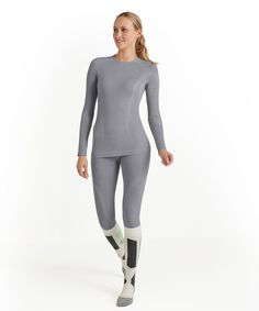 This thermo base layer in a comfortable fit keeps your body dry and warm in cold to very cold temperatures. The combination of the finest Merino wool, with natural odour-resistant qualities, and high-quality recycled polyamide ensures superior moisture management and thermo-regulation. Women Long Sleeve Shirt, Very Cold, Cold Temperature, Womens Long Sleeve Shirts, Base Layer, Women Long Sleeve, Merino Wool, Comfort Fit, Long Sleeve Shirts