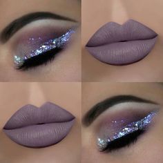 #makeup #mua #makeuplovers #amomaquiagem #cursodeautomaquiagemgrátis #automaquiagem #aprederasemaquiar #maquiageminiciante #maquiagemprofissional Nyx Concealer, Khol Eyeliner, Glitter Eye Makeup, Makeup Tricks, Beautiful Lips