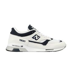 Find NEW BALANCE 1500 Made In England ' Navy on Editorialist. 1500 Made in England 'White Navy' New Balance 1500, Mens Shoes Sneakers, Low Top, Navy And White, New Balance, Top Sneakers, Men's Shoes, Shoes Sneakers, England