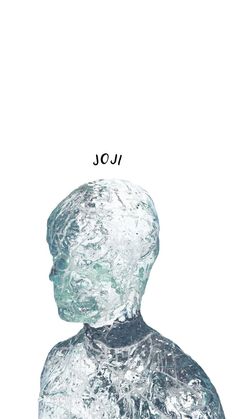 an image of a person's head with the word joi written on it