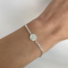 Smile For Me, Smiley Happy, Happy Face, Smiley Face, Silver Bracelets, Arm Band, Diamond Bracelet, Silver Gold