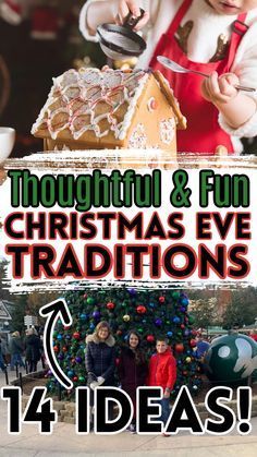 there is a poster for the christmas eve celebrations