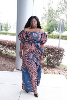 African clothing for woman ankara print long dress with bold print Ankara African dress Full length Fitted Blue Ankara Maxi Dress, Fitted Ankara Fabric Maxi Dress With Short Sleeves, Blue Ankara Fabric Maxi Dress, Summer Maxi Dress In Ankara Fabric With Short Sleeves, Printed Ankara Maxi Dress, Ankara Print, Polycotton Fabric, African Ankara, African Fashion Women Clothing