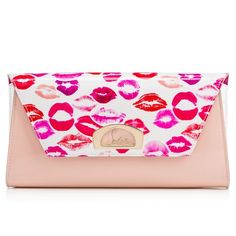 Bags - Vero Dodat Clutch - Christian Louboutin Covered Passageway, Pink Envelope, Statement Clutch, Ballerina Pink, Arch Logo, Envelope Clutch Bag, Pink Clutch, Pink Envelopes