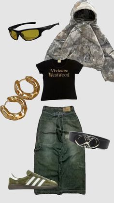 #ahs #ahsstyle #americahighstreet #clothes #clothing #fashion #clothesinspo #outfitinspo #fashioninspo #outfitideas #outfitsoftheday #streetwear #jewellery #ahsfashion #gold #y2k #90s #black Ahs Streetwear, Ahs Clothes, Streetwear Jewellery, Maximalist Outfit, Diy Clothes Design, Fits Clothes, Fashion Fits