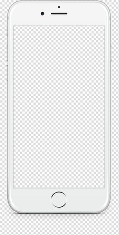 an iphone with a white background and no image on it, but the screen is empty