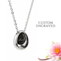 This teardrop cremation necklace is a lovely, discreet way to memorialize your loved one. Teardrop cremation jewelry symbolizes the emotional journey we take with those closest to our hearts, the laughter and joy we shared, our sorrow over their loss, and our love for them always. Whether the loss is that of an immediate family member, a close friend, or even a family pet, our teardrops speak volumes of how much they meant to us. Teardrop memorial jewelry holds a remembrance of those who have pa Stainless Steel Teardrop Pendant Jewelry For Gift, Elegant Hypoallergenic Jewelry For Memorials, Elegant Hypoallergenic Jewelry For Memorial, Personalized Teardrop Necklaces For Mother's Day, Teardrop Jewelry Gift For Mom, Personalized Teardrop Necklace For Mother's Day, Oval Birthstone Necklace Keepsake, Stainless Steel Teardrop Pendant Jewelry Gift, Personalized Drop Necklace For Gifts