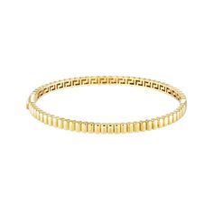 Birmingham Jewelry - 14K Gold Ribbed Hinge Bangle Bracelet - Birmingham Jewelry Pave Bangle, Classic Bangles, Rolex Watches Women, Rolex Women, Rolex Watches For Men, Gold Beauty, Jewelry Appraisal, Bracelets Gold Diamond, Bangle Designs