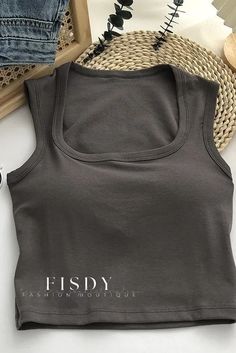 Fisdy - Premium Comfort Fit Wide Shoulder Vest with Square Collar, Enhanced with Chest Pad, All-in-One Undershirt for Exceptional Support and Style, Perfect for Professional and Everyday Wear White Off Shoulder, Dark Wear, Cotton Style, Types Of Collars, Fashion Boutique, Shoulder Straps, All In One, Off The Shoulder, Everyday Wear