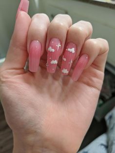 Gel French Manicure, Nagellack Trends, Grunge Nails, Cute Acrylic Nail Designs, Simple Acrylic Nails, Nail Stuff, Ballerina Nails, Summer Acrylic Nails