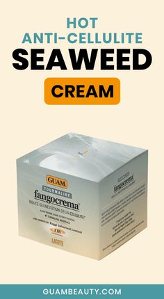 Guam Fangocrema Tourmaline, an Original Seaweed Anti-Cellulite Cream. Rich in Guam Algae, Marine Extracts, and Essential Oils, this innovative, easy-to-use Infrared tightening cream harnesses your natural body heat to revitalize your skin (Far Infrared Rays), stimulate healthy microcirculation, smooth away cellulite on legs, thighs, and buttocks. #skincare #cellulite #anticellulite #beauty #tips #beach #summerbody #body #slimming #firming #natural #seaweed #treatment #bodywrap #claymask #clay Summer Body, Natural Body, Easy Workouts