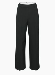 THE EFFORTLESS PANT™ | Aritzia Timeless Wide-leg Bottoms With Pressed Crease, Timeless Wide-leg Business Bottoms, Timeless Business Wide-leg Bottoms, Timeless Workwear Bottoms With Welt Pockets, Timeless Wide-leg Business Pants, Timeless Wide-leg Pants With Pressed Crease, Classic Wide Leg Workwear Pants, Modern Wide Leg Pants For Business Casual, Classic Wide Leg Pants With Straight Hem For Work