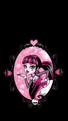 Draculaura Black Background, Aesthetic Wallpaper Monster High, Draculaura Wallpaper Iphone, Draculaura Lockscreen, Draculaura Wallpaper Aesthetic, Monster High Draculaura Wallpaper, Draculaura Aesthetic Wallpaper, Monster High Lockscreen, Monster High Wallpaper Iphone