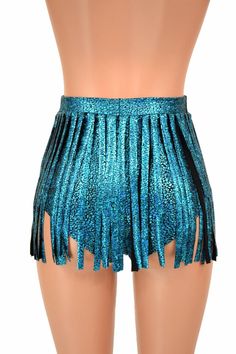 Blue High Waist Shorts For Party, Blue High-waist Shorts For Party, High Waist Blue Shorts For Party, Fitted Blue Sequin Bottoms, Blue Fitted Shorts For Festival, Blue Stretch Shorts For Festival, Blue Sequined Stretch Bottoms, Fitted Blue Bottoms For Festival, Summer Dance Bottoms With Sequins