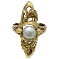 White Art Nouveau Jewelry For Anniversary, White Art Nouveau Jewelry For Formal Occasions, Art Nouveau Jewelry Ring, Bijoux Art Nouveau, Art Nouveau Ring, Arts Magazine, Art Nouveau Antiques, French Art Nouveau, Iris Flower