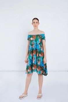 A stunning printed bat sleeve dress from our Second Layer Collection! Focusing on our core values, this piece is sustainable as it is stylish. The multicolored paint swirls are inspired by artistic notions of layering paint over an existing painting on a canvasWith a high neckline, flattering bat sleeve, and a knee-length structure, this dress has a classic silhouette for many body shapesWe have used stock viscose jersey with 4% elastane for comfortThe elastane yarn is made from Creora which use Artistic Multicolor Dresses For Spring, Artistic Floral Print Spring Dresses, Artistic Spring Floral Print Dresses, Artistic Multicolor Floral Print Dress, Artistic Floral Print Summer Dress, Bat Sleeve Dress, Paint Swirls, Bat Sleeves Dress, Layer Paint