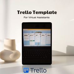 Introducing the "Virtual Assistant Productivity Hub" Trello Template, your ultimate organizational tool designed specifically for virtual assistants! This comprehensive template, available on Etsy, is meticulously crafted to enhance your productivity, streamline your business processes, and keep you on top of your game. Key Features: Labels and Covers for Tabs: Enjoy a visually appealing and intuitive Trello board with carefully designed labels and covers for each tab. Easily navigate through di Trello Templates, Business Hub, Virtual Assistant Business, Virtual Office, Business Venture, Business Process, Virtual Assistant, Project Management, Stationery Design