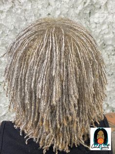 Colored Sisterlocks, Loc Progress, Loc Method Natural Hair, Current Hair Trends, Sister Locks, Brown To Blonde Ombre, Grey Blonde