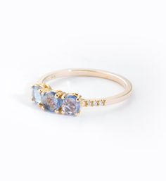 Rose Cut Sapphire Equilibrium Cuff Ring: Worn Jewerly Ring, Stackable Diamond Rings, Sapphire Rings, Accesories Jewelry, Cuff Ring, Engagement Ideas, Dream Engagement, Ring Ideas, Yellow Gold Setting