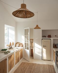 the kitchen is clean and ready for us to use in the day time as much as possible