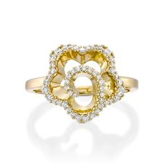 A beautiful blooming flower diamond ring set with 50 diamonds and total carat of 0.36A beautiful 18k yellow gold blooming flower diamond ring set with 50 diamonds and total carat of 0.36A multitone star shape ring - can be used as a diamond wedding ring for her.---Product description ---🌸 The Bandwidth is 1.80 mm at the thinnest point and 2.00 mm at the widest point.🌸 The band height is 1.40 mm at the shortest point and 2.20 mm at the highest point.🌸 The head diameter is about 14 mm.🌸 The he Elegant Flower-shaped Diamond Ring For Anniversary, Luxury Flower Shaped Brilliant Cut Diamond Ring, Elegant Flower-shaped Diamond Ring With Brilliant Cut, Diamond White Flower Shaped Diamond Ring, White Diamond Flower-shaped Ring With Accents, Elegant Flower-shaped Rings With Diamond Accents, Diamond White Flower-shaped Ring With Diamond Accents, Elegant Flower Shaped Diamond Ring With Brilliant Cut, Yellow Gold Flower-shaped Diamond Ring