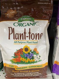 organic plant - tone all purpose plant food for growing flowers and plants at the store