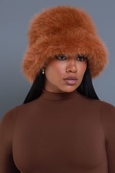 Pillow Talk Faux Fur Bucket Hat - Tan - Swank A Posh Tan Pillows, Fur Bucket, Faux Fur Bucket Hat, Fur Bucket Hat, Faux Fur Hat, Fur Hat, Cat Accessories, Pillow Talk, Holiday Collection