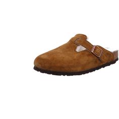 Birkenstock Buckley Suede Leather Tea Black Clogs Slippers Sandal Mules Moccasin | Bartel-Shop Classic Suede Clogs With Buckle Closure, Classic Slip-on Clogs With Textured Footbed, Classic Closed Toe Clogs With Textured Footbed, Classic Slip-on Clogs With Buckle, Classic Slip-on Clogs With Buckle Closure, Brown Slip-on Slippers With Buckle Closure, Brown Closed Toe Slippers With Buckle Closure, Classic Slip-on Mules With Buckle Closure, Birkenstock Buckley