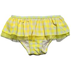 Please Message With Any Questions About Measurements, Material, Etc. New With The Tags Playful Beach Diaper Cover For Spring, Playful Beach-style Diaper Cover For Spring, Playful Yellow Beach Bottoms, Yellow Ruffled Beach Bottoms, Yellow Swimwear For Spring Playwear, Playful Yellow Swimwear For Spring, Fitted Diaper Cover For Spring Playwear, Yellow Bottoms For Playtime In Spring, Yellow Summer Playwear Bottoms