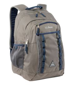 The trail-inspired, go-anywhere pack - a super versatile pack for school and all the other places kids are headed. Now in a size designed for older students. Pack made of weatherproof recycled 600-denier nylon. Pack made of weatherproof recycled 600-denier nylon. Pack made of weatherproof recycled 600-denier nylon. Spot clean. Generous main compartment features a large folder sleeve. Dual mesh water-bottle pockets. Outside zip pocket and inside zip pocket. Padded, adjustable shoulder straps. Fro Ll Bean Backpack, Pack For School, Explorer Backpack, Cute School Bags, Stylish School Bags, School Pack, Hiking Pack, Business Casual Outfits For Work, Key Clip