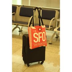 SFO - San Francisco Airport Tote Bag Airport Tote Bag, San Francisco Airport, San Francisco International Airport, Airplane Flight, Los Angeles International Airport, The Bay Area, Travel Inspired, Travel Decor, International Airport