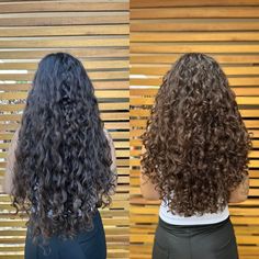 Long Rounded Layers Curly Hair, Curly Face Framing Haircut, Curly Haircut Back View, Curly Haircut No Layers, U Shape Curly Hair, Long Hair Curly Haircuts, Curly Haircuts Long Layers, Layered Curly Haircuts Long, U Shape Haircut Curly Hair