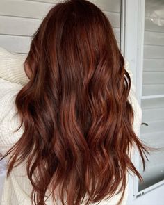 35 Reddish Brown Hair Colors You’ll Fall In Love With Brown Hair Balayage Reddish, Redish Brown Hair Color, Soft Autumn Hair Color, Redish Brown Hair, Brownish Red Hair, Red Highlights In Brown Hair, Brown Auburn Hair, Reddish Brown Hair Color, Red Brown Hair Color