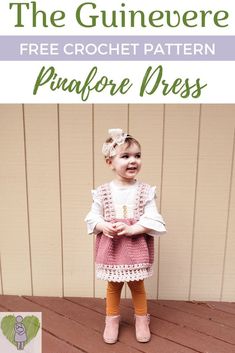 Read more to get the FREE Guinevere Pinafore Dress Crochet Pattern! Sizes 12 months to Girls size 10! Toddler Crochet Patterns | Baby Crochet Patterns, Crochet Dress Patterns | #softandsleekyarn #hobbylobbyyarn #freecrochetpattern #crochetdresspattern #crochetforbaby Crochet Blanket Scarf, Toddler Crochet Patterns, Toddler Crochet, Dress Crochet Pattern, C2c Crochet Blanket, Crochet Bloggers, Children's Dresses