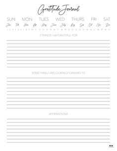 a printable calendar with the date and time for each month in black ink on white paper