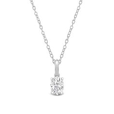 This solitaire pendant has the perfect mix of style and simplicity. The high-quality diamond in oval shape is secured by four prongs. It gently drops from a white gold bail with a knife-edge detail. Luxury Solitaire Necklace With Oval Pendant And Diamond Accents, Classic Teardrop Pendant Necklace, Classic Silver Solitaire Necklace With Teardrop Pendant, Classic Silver Solitaire Necklace With Oval Pendant, Silver Classic Solitaire Necklace With Oval Pendant, Classic Oval Pendant Necklace With Single Diamond, Classic Necklace With Single Diamond Oval Pendant, Classic White Solitaire Teardrop Pendant Necklace, Classic Sterling Silver Diamond Necklace With Oval Pendant