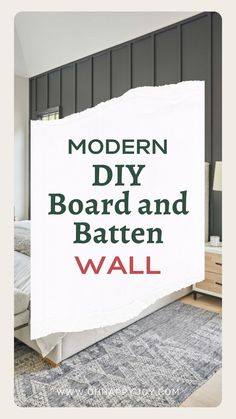 Board and Batten Wall Wainscot Bedroom Wall, Bedroom Accent Wall Batten, Master Bedrooms Decor Accent Wall, Guest Bedroom Board And Batten, Batten Walls Bedroom, Simple Bedroom Accent Wall, Primary Bedroom Feature Wall, How To Choose An Accent Wall, Bedroom Painted Accent Wall