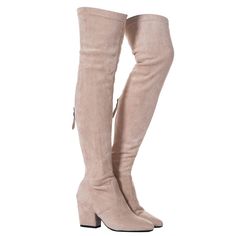 PRICES MAY VARY. Over The Knee Boots For Women Chunky Heel: chuncky heel about 3'' and 2'', it is stable walking than Stiletto heels, fitting women who is fatter and thicker legs, it is attractive without any pain when you go out shopping Low Heel OTK Boots For Women: Low heel comfortable Long boots-Heel height 3 inch Best Over The Knee Boots:Memory foam boot pad Above The Knee Boots:Thick-heeled round-toed boots-classic all-match style, make you fashionable all winter. Black Suede Over The Knee Thigh High Boots Outfit, Knee Stretches, High Boots Outfit, Stretch Boots, Oversize Pullover, Heel Boot, Womens Chunky Heels, Rounded Toe Boots, Block Heel Boots