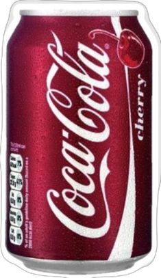 a can of coca - cola is shown in this image